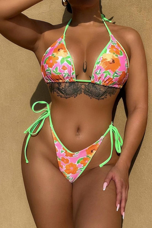 Flower bomb bikini