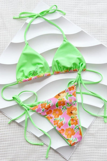 Flower bomb bikini